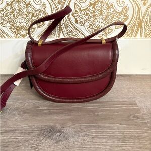 Vince Camuto Deep Red Crossbody Bag